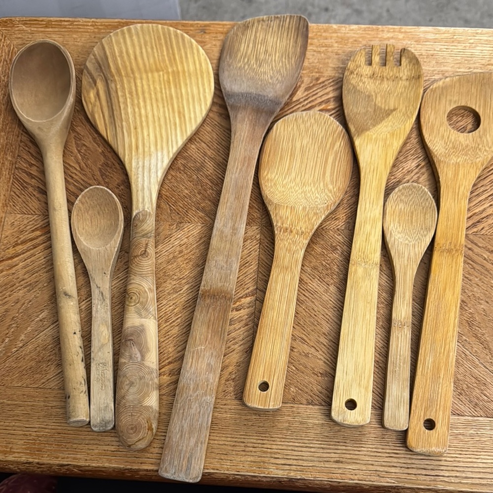 Wooden Kitchen Utensil Set
